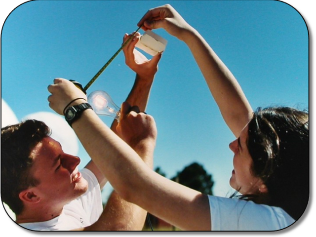 Measuring the luminosity of the Sun with a lightbulb and wax.